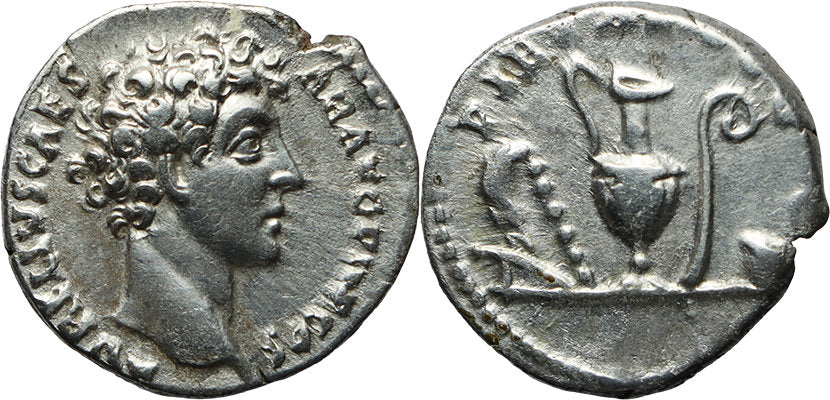 VF+ Ancient Roman Provincial coin of Marcus Aurelius minted in Hieropolis