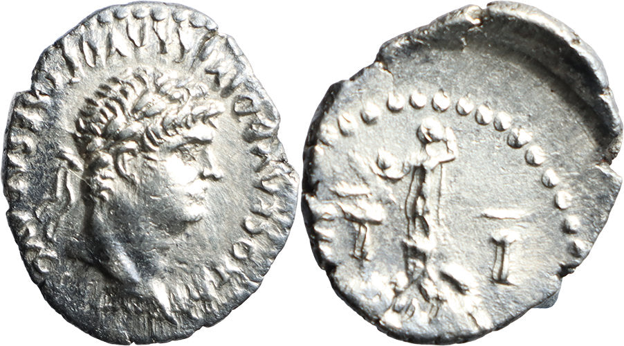 Ancient Roman Provincial coin of Nero minted in Sardes, Lydia
