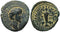 Ancient Roman coin of Marcus Aurelius minted in Judaea, Neapolis 159/160AD