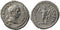 Caracalla AR silver Denarius - PONTIF TR P XII COS III