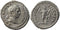 Caracalla AR silver Denarius - PONTIF TR P XII COS III