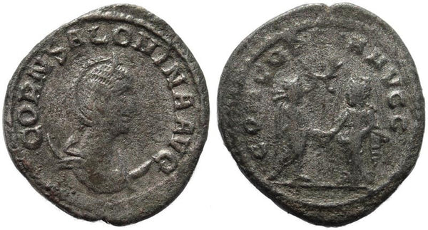 Salonina silver antoninianus - CONCORDIA AVGG