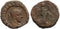 Ancient Roman Egyptian coin of the Emperor Maximianus with Nike