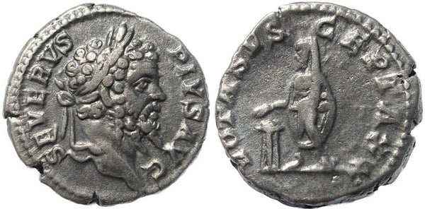 Septimius Severus AR silver denarius - VOTA SVSCEPTA XX