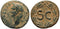 Ancient Roman Provincial coin of Vespasian minted in Seleukis and Pieria