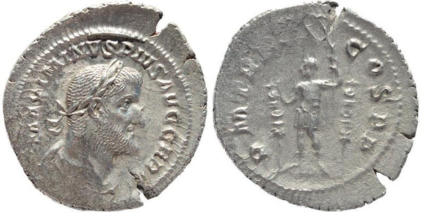 Roman coin of Maximinus I 235-238AD AR silver Denarius - PM TR P IIII COS PP