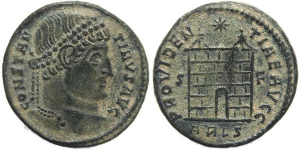 Ancient Roman coin of Constantine I - Arles Mint