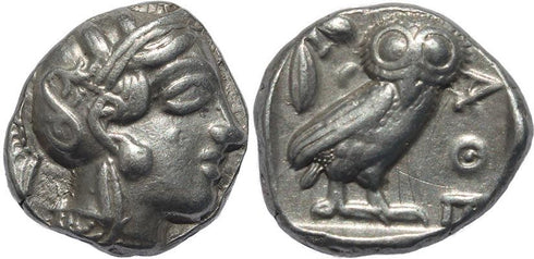 Attica, Athens AR Silver Tetradrachm