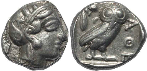 Attica, Athens AR Silver Tetradrachm