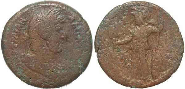 Hadrian AE Drachm of Alexandria - Athena - Milne 1359
