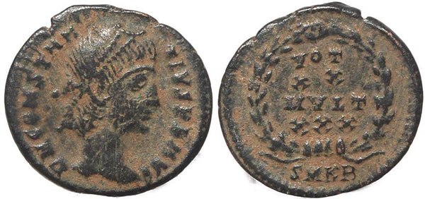 Roman coin of Constantius II - VOT XX MVLT XXX - Cyzicus