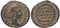 Roman coin of Constantius II - VOT XX MVLT XXX - Cyzicus