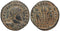 Roman coin of Constantine II - GLORIA EXERCITVS - Antioch Mint - VF+