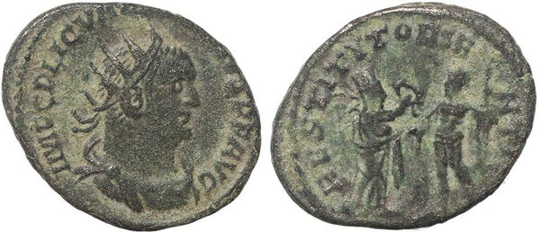 Roman coin of Valerian - antoninianus - RESTITVT ORIENTIS