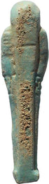 Ancient Egyptian Faience Ushabti - Late Period 27th Dynasty - Hieroglyphs