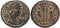 Roman coin of Constantine I - GLORIA EXERCITVS - Nicomedia