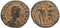 Roman coin of Arcadius - VIRTVS EXERCITI - Cyzicus
