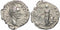 Roman coin of Antoninus Pius AR silver Denarius - COS IIII