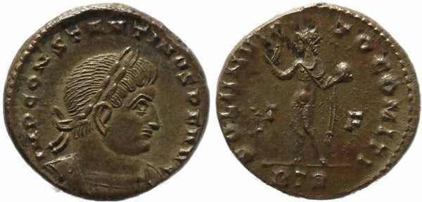 Roman coin of Constantine I - SOLI INVICTO COMITI - Treveri