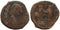 Byzantine coin of Justinian I 527-565 AD Ae follis - Antioch