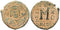 Byzantine coin of Maurice Tiberius 582-602 AD AE Follis - Antioch as Theopolis