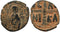 Byzantine coin anonymous Follis Class C attributed to Michael IV - 1034-1041 AD