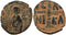 Byzantine coin anonymous Follis Class C attributed to Michael IV - 1034-1041 AD