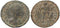Roman coin of Theodosius I - VIRTVS EXERCITI - Cyzicus Mint