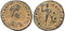 Roman coin of Valentinian II Ae2 - VIRTVS EXERCITI - Nicomedia