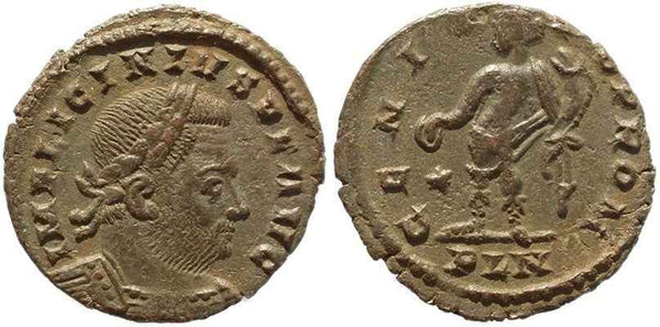Roman coin of Licinius I - GENIO POP ROM - London