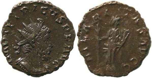 Tetricus I Antoninianus - HILARITAS AVGG