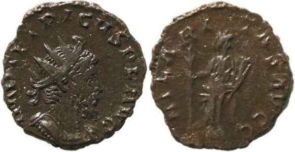 Tetricus I Antoninianus - HILARITAS AVGG