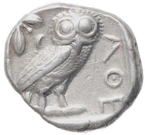 Attica, Athens AR silver Tetradrachm - Athena and Owl