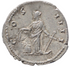 Roman coin of Antoninus Pius AR silver denarius - COS IIII