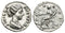 Roman coin of Lucilla AR silver denarius - CONCORDIA