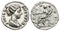 Roman coin of Lucilla AR silver denarius - CONCORDIA