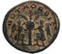 Ancient Roman coin of Valerian - VOTA ORBIS