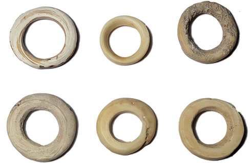 Ancient Sumerian shell money from 3500-2000 BC