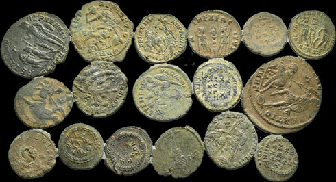 17 Ancient Roman coins from the Holyland