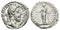Roman coin of Commodus AR silver denarius - Hilaritas