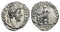 Roman coin of Commodus AR silver denarius - Salus