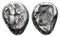 Ancient Achaemenid silver coin - Time of King Artaxerxes II to King Darius III circa 375-330 BC minted in Sardes, Lydia