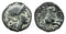 VF+ Ancient Greek coin from Thrace - Athena and Lion 297-281 BC