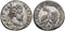 EF Roman silver coin of the Emperor Septimius Severus 193-211AD Bi Tetradrachm