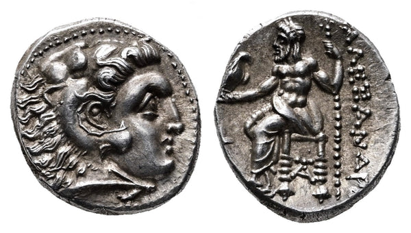 Stunning Ancient Greek silver coin of Alexander III 'The Great'.