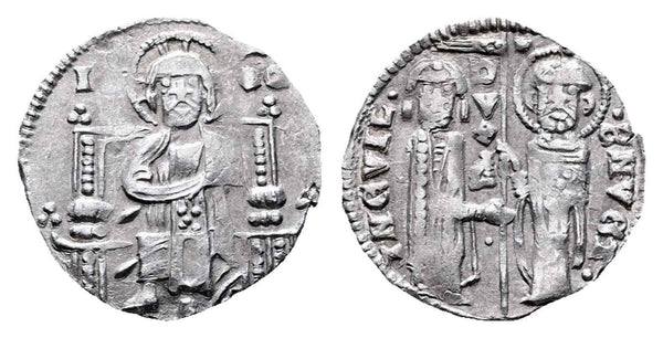 Italy - Venice - silver coin of Lorenzo Tiepolo AD 1268-1275.