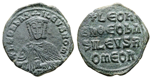 Byzantine Empire - Leo VI The Wise 886-912 AD Æ Follis