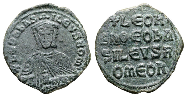 Byzantine Empire - Leo VI The Wise 886-912 AD Æ Follis