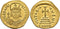 Byzantine coin of Heraclius - Gold Solidus - Constantinopolis
