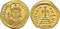 Byzantine coin of Heraclius - Gold Solidus - Constantinopolis